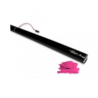 Tubo Sparacoriandoli Elettrico 80cm Coriandoli Rosa